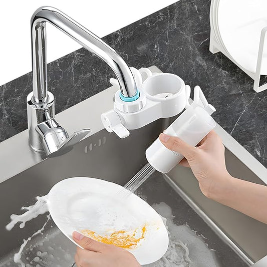 🔥Last Day 49% OFF -360° Adjustable Tap Sprayer with One-Touch Foam/Clean Water Switch
